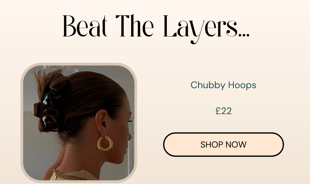 Beal The Lavers.. Chubby Hoops 22 SHOP NOW 
